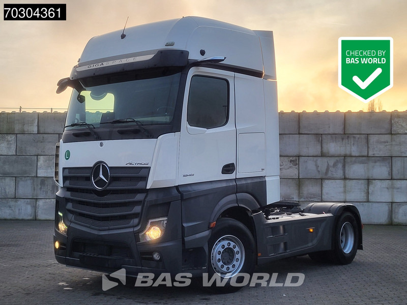 Mercedes-Benz Actros 1845 4X2 GigaSpace Retarder MirrorCam Navi Euro 6 - Cabeza tractora: foto 1 Mercedes-Benz Actros 1845 4X2 GigaSpace Retarder MirrorCam Navi Euro 6 - Cabeza tractora: foto 1