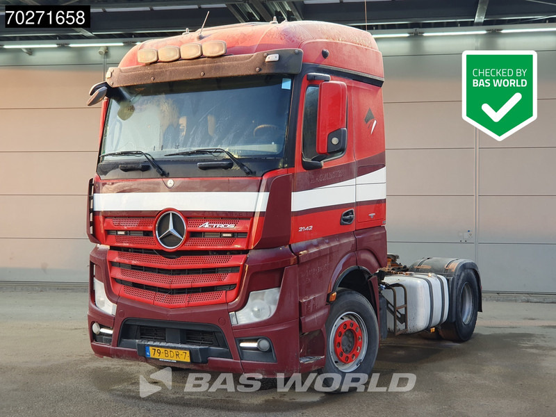 Mercedes-Benz Actros 2142 4X2 NL-Truck StreamSpace Hydraulik - Cabeza tractora: foto 1 Mercedes-Benz Actros 2142 4X2 NL-Truck StreamSpace Hydraulik - Cabeza tractora: foto 1