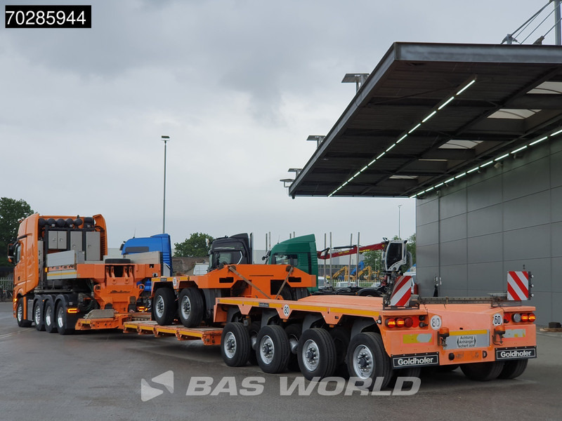 Mercedes-Benz Actros 8X4 180T GigaSpace Retarder Hydrauliek BigAxle Alcoa´s // Lowbed Trailer / 6 Axles / Hydraulic Pendle Axles / Extendable - Cabeza tractora: foto 3 Mercedes-Benz Actros 8X4 180T GigaSpace Retarder Hydrauliek BigAxle Alcoa´s // Lowbed Trailer / 6 Axles / Hydraulic Pendle Axles / Extendable - Cabeza tractora: foto 3