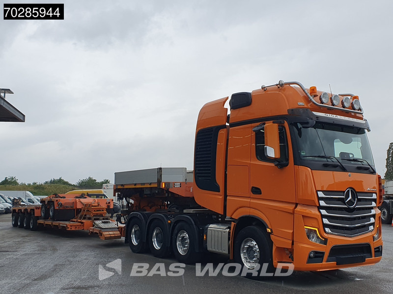 Mercedes-Benz Actros 8X4 180T GigaSpace Retarder Hydrauliek BigAxle Alcoa´s // Lowbed Trailer / 6 Axles / Hydraulic Pendle Axles / Extendable - Cabeza tractora: foto 2 Mercedes-Benz Actros 8X4 180T GigaSpace Retarder Hydrauliek BigAxle Alcoa´s // Lowbed Trailer / 6 Axles / Hydraulic Pendle Axles / Extendable - Cabeza tractora: foto 2