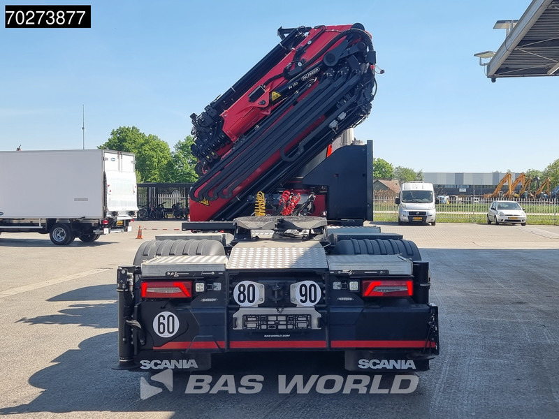 Cabeza tractora Scania G500 8X2 Retarder Liftachse Palfinger Kran PK 58.002 TEC F + JIB: foto 14