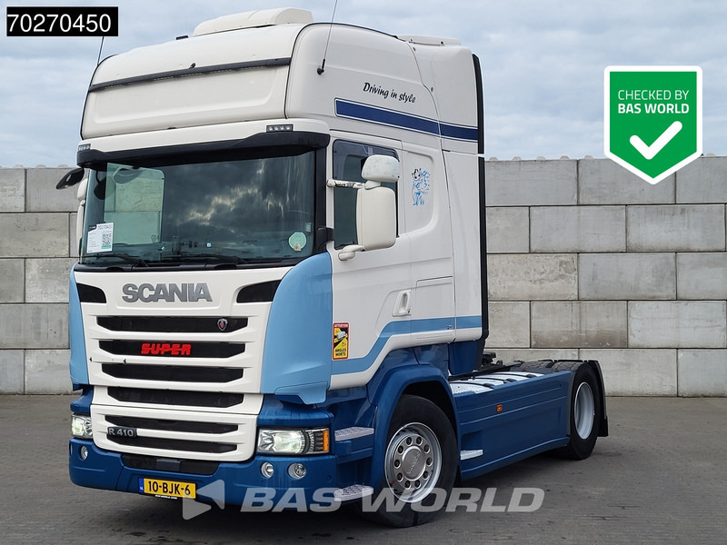 Scania R410 4X2 NL-Truck Retarder 2x Tanks Standklima - Cabeza tractora: foto 1 Scania R410 4X2 NL-Truck Retarder 2x Tanks Standklima - Cabeza tractora: foto 1