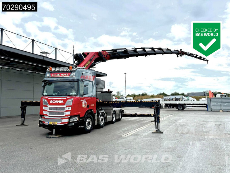 Scania R500 8X2 NL-Truck Palfinger PK165002 TEC 7 Crane Winch Fly-Jib Retarder Lift+steering - Cabeza tractora: foto 1 Scania R500 8X2 NL-Truck Palfinger PK165002 TEC 7 Crane Winch Fly-Jib Retarder Lift+steering - Cabeza tractora: foto 1