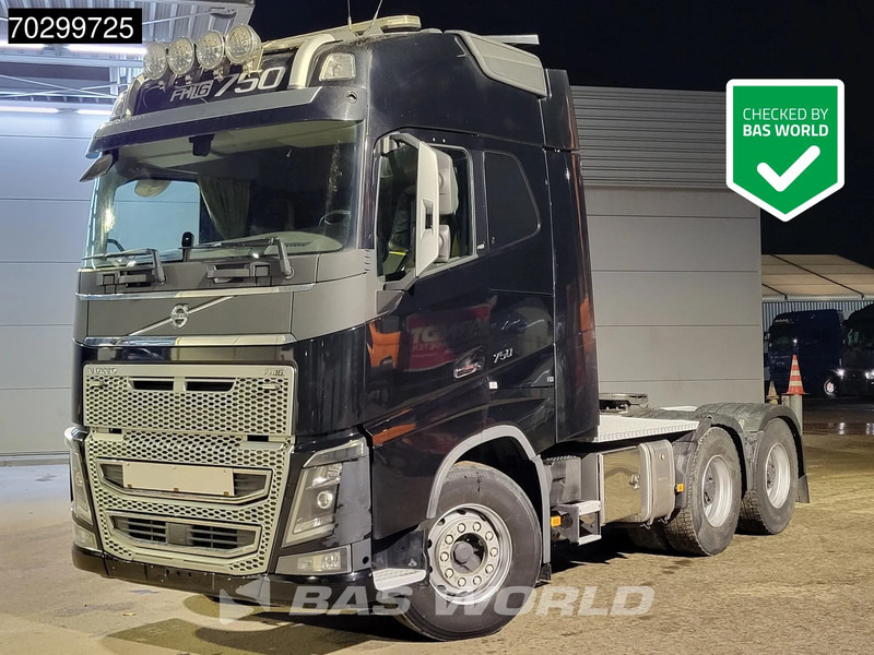 Volvo FH16 750 FH16 6X4 Retarder Big-Axle Hydraulik Leder 60% Tyres - Cabeza tractora: foto 1 Volvo FH16 750 FH16 6X4 Retarder Big-Axle Hydraulik Leder 60% Tyres - Cabeza tractora: foto 1
