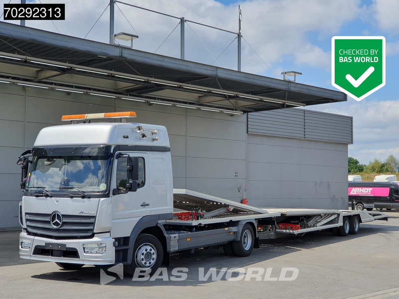 Mercedes-Benz Atego 1230 4X2 Kuvvetli car transporter 6 spots Hydrlaulic Winch Automatic - Camión: foto 1 Mercedes-Benz Atego 1230 4X2 Kuvvetli car transporter 6 spots Hydrlaulic Winch Automatic - Camión: foto 1