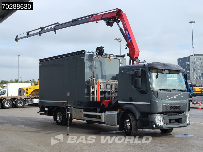 Volvo FL 250 4X2 Mobile workshop HMF 1320K-RCS Crane manbasket 2000kg Ladebordwand - Camión, Camión grúa: foto 3 Volvo FL 250 4X2 Mobile workshop HMF 1320K-RCS Crane manbasket 2000kg Ladebordwand - Camión, Camión grúa: foto 3