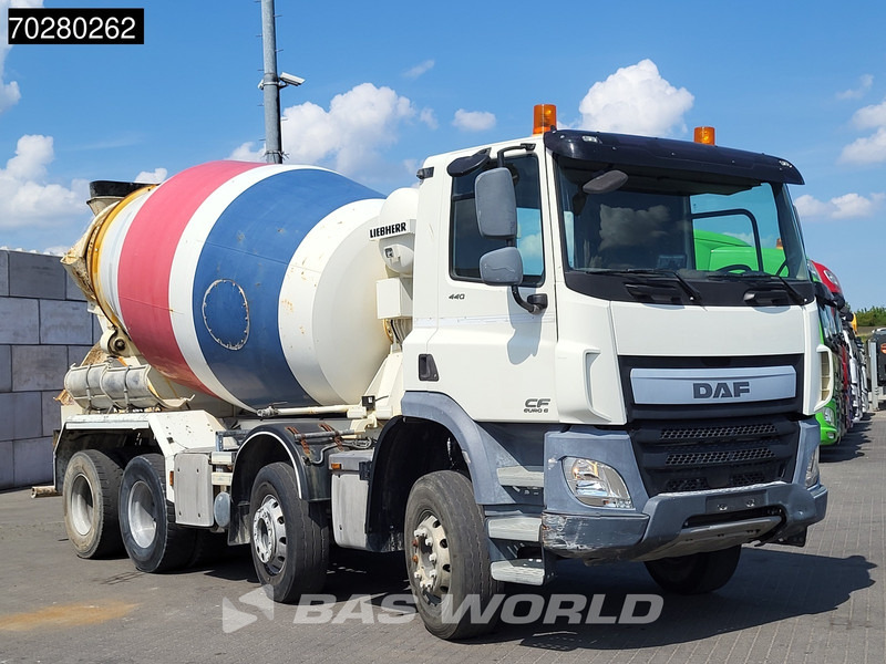 DAF CF 440 8X4 9m3 Liebherr Mixer Automatic Steel suspension Euro 6 - Camión hormigonera: foto 3 DAF CF 440 8X4 9m3 Liebherr Mixer Automatic Steel suspension Euro 6 - Camión hormigonera: foto 3