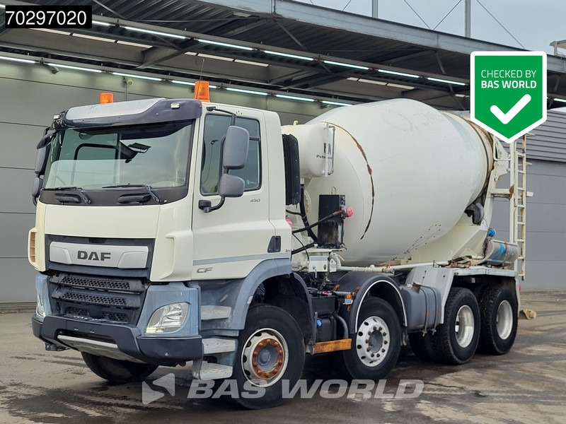 DAF CF 450 8X4 9m3 Putzmeister Mixer Automatic Steelsuspension Euro 6 - Camión hormigonera: foto 1 DAF CF 450 8X4 9m3 Putzmeister Mixer Automatic Steelsuspension Euro 6 - Camión hormigonera: foto 1