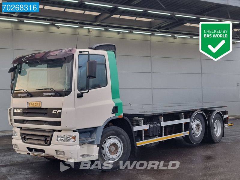 DAF CF75.250 6X2 NL-Truck open plateau PTO Lift+Lenkachse Euro 3 - Camión caja abierta: foto 1 DAF CF75.250 6X2 NL-Truck open plateau PTO Lift+Lenkachse Euro 3 - Camión caja abierta: foto 1