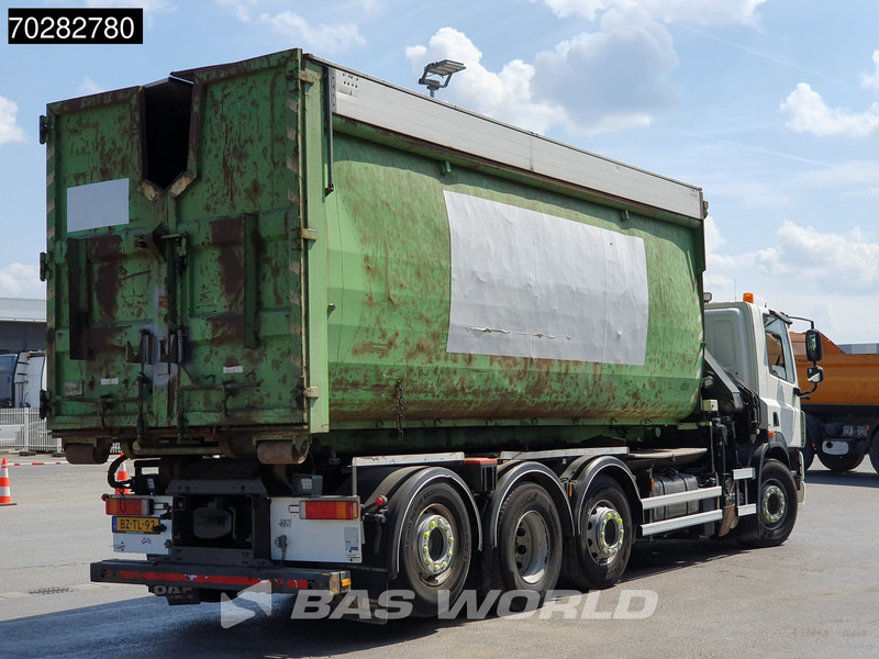 Camión multibasculante, Camión grúa DAF CF85.360 8X2 NL-Truck Hiab 211 E-3 HIPRO Kran 21T Multilift Euro 5: foto 13