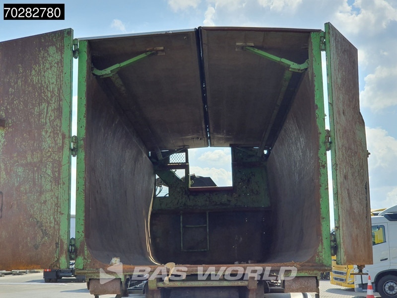 Camión multibasculante, Camión grúa DAF CF85.360 8X2 NL-Truck Hiab 211 E-3 HIPRO Kran 21T Multilift Euro 5: foto 20