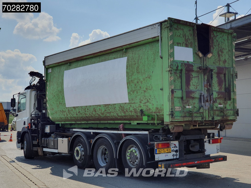 Camión multibasculante, Camión grúa DAF CF85.360 8X2 NL-Truck Hiab 211 E-3 HIPRO Kran 21T Multilift Euro 5: foto 11