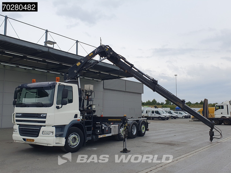DAF CF85.360 8X2 NL-Truck Hiab 211 E-3 Hipro Kran 21tons Multilift Lift+steering Euro 5 - Camión multibasculante, Camión grúa: foto 5 DAF CF85.360 8X2 NL-Truck Hiab 211 E-3 Hipro Kran 21tons Multilift Lift+steering Euro 5 - Camión multibasculante, Camión grúa: foto 5