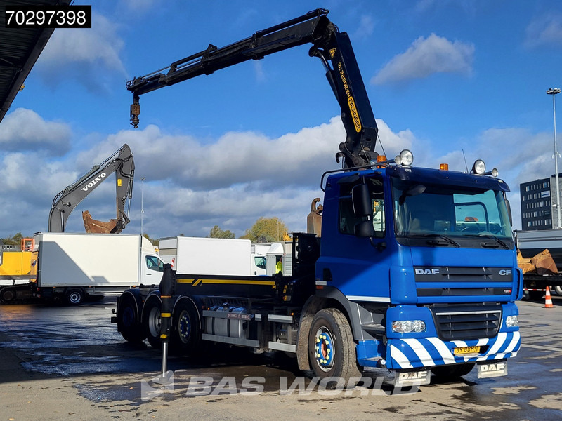 DAF CF85.410 FAQ CF85 8X2 Palfinger PK22002 EH Kran Crane + VDL S-20-6200 Lift+steering EEV - Camión multibasculante, Camión grúa: foto 3 DAF CF85.410 FAQ CF85 8X2 Palfinger PK22002 EH Kran Crane + VDL S-20-6200 Lift+steering EEV - Camión multibasculante, Camión grúa: foto 3