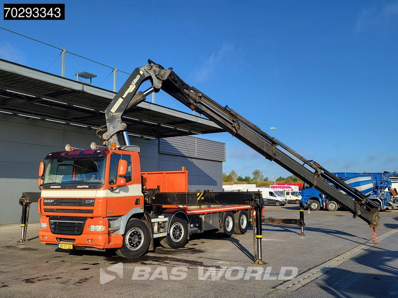 DAF CF85.460 8X4 NL-Truck Palfinger PK 85002 Crane Big-Axle Manual Euro 5 - Camión caja abierta, Camión grúa: foto 5 DAF CF85.460 8X4 NL-Truck Palfinger PK 85002 Crane Big-Axle Manual Euro 5 - Camión caja abierta, Camión grúa: foto 5