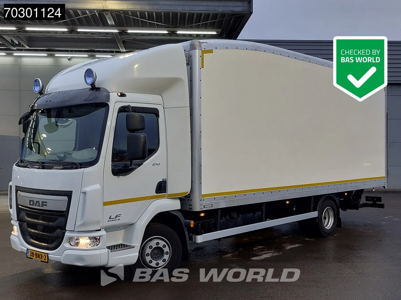 DAF LF 210 4X2 12tonner NL-Truck 1500kg Ladebordwand Automatic Euro 6 - Camión caja cerrada: foto 1 DAF LF 210 4X2 12tonner NL-Truck 1500kg Ladebordwand Automatic Euro 6 - Camión caja cerrada: foto 1