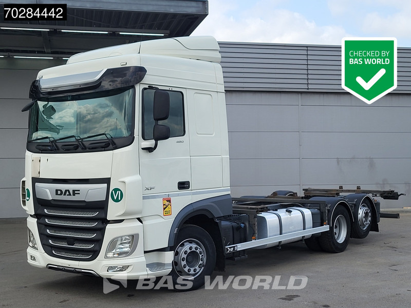 DAF XF 480 6X2 SC 2x Tanks Liftachse ACC Euro 6 - Camión portacontenedore/ Intercambiable: foto 1 DAF XF 480 6X2 SC 2x Tanks Liftachse ACC Euro 6 - Camión portacontenedore/ Intercambiable: foto 1