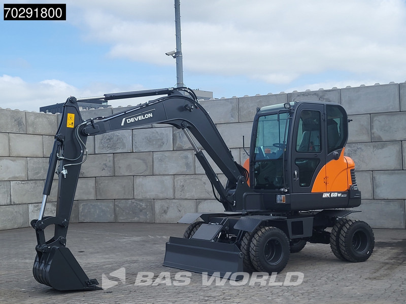 Develon DX60 WN ECO-1 A/C - Excavadora de ruedas: foto 2 Develon DX60 WN ECO-1 A/C - Excavadora de ruedas: foto 2