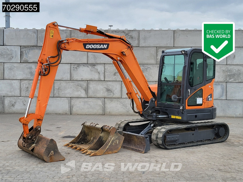 Doosan DX63-3 - Miniexcavadora: foto 1 Doosan DX63-3 - Miniexcavadora: foto 1