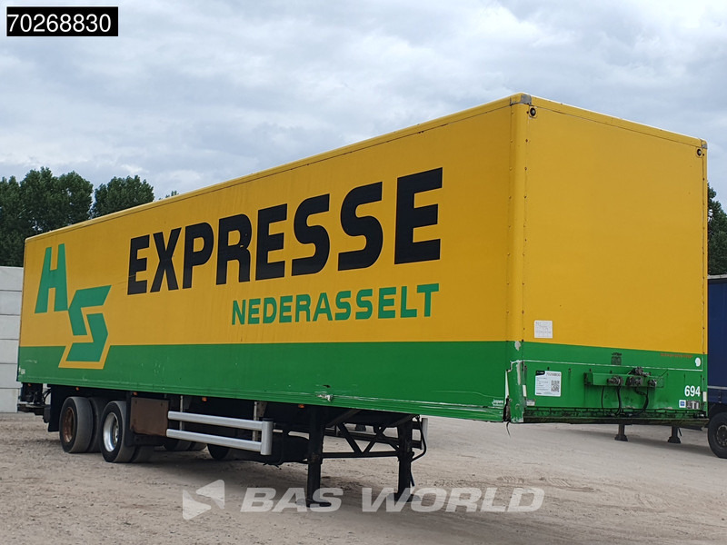 Floor FL0-12-20K1 2 axles Lenkachse Ladebordwand Hardholze Boden - Semirremolque caja cerrada: foto 3 Floor FL0-12-20K1 2 axles Lenkachse Ladebordwand Hardholze Boden - Semirremolque caja cerrada: foto 3