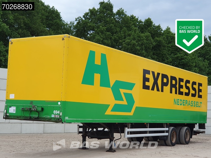 Floor FL0-12-20K1 2 axles Lenkachse Ladebordwand Hardholze Boden - Semirremolque caja cerrada: foto 1 Floor FL0-12-20K1 2 axles Lenkachse Ladebordwand Hardholze Boden - Semirremolque caja cerrada: foto 1