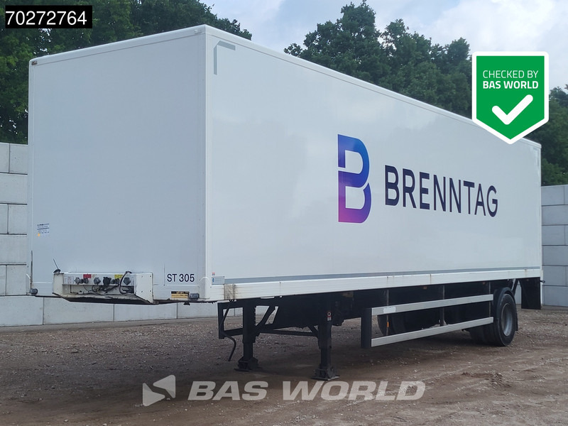 Groenewegen DRO 10 10 B Lenkachse TÜV 02/26 Tailgate City - Semirremolque caja cerrada: foto 1 Groenewegen DRO 10 10 B Lenkachse TÜV 02/26 Tailgate City - Semirremolque caja cerrada: foto 1