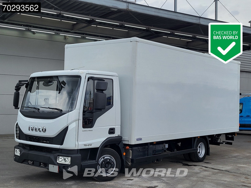 Iveco Eurocargo 75E210 4X2 1000kg Ladebordwand Manual Euro 6 - Camión caja cerrada: foto 1 Iveco Eurocargo 75E210 4X2 1000kg Ladebordwand Manual Euro 6 - Camión caja cerrada: foto 1