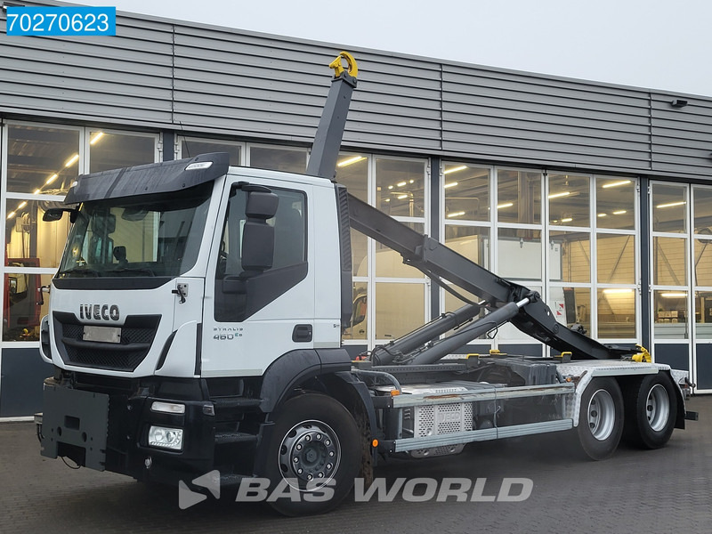 Iveco Stralis 460 6X2 20T Marrel Hooklift ActiveDay ACC Automatic Euro 6 - Camión multibasculante: foto 1 Iveco Stralis 460 6X2 20T Marrel Hooklift ActiveDay ACC Automatic Euro 6 - Camión multibasculante: foto 1