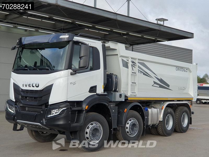 Iveco T-Way 450 8X4 NEW! 20m3 Cantoni tipper Steelsuspension Big-Axle Automatic Euro 6 - Camión volquete: foto 5 Iveco T-Way 450 8X4 NEW! 20m3 Cantoni tipper Steelsuspension Big-Axle Automatic Euro 6 - Camión volquete: foto 5