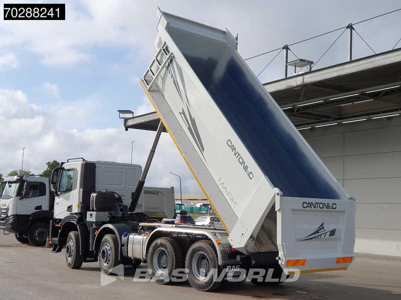 Iveco T-Way 450 8X4 NEW! 20m3 Cantoni tipper Steelsuspension Big-Axle Automatic Euro 6 - Camión volquete: foto 2 Iveco T-Way 450 8X4 NEW! 20m3 Cantoni tipper Steelsuspension Big-Axle Automatic Euro 6 - Camión volquete: foto 2