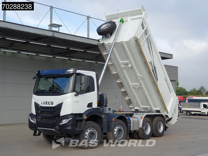 Iveco T-Way 450 8X4 New! 20m3 Cantoni Tipper Steelsuspension Big-Axle Euro 6 - Camión volquete: foto 3 Iveco T-Way 450 8X4 New! 20m3 Cantoni Tipper Steelsuspension Big-Axle Euro 6 - Camión volquete: foto 3
