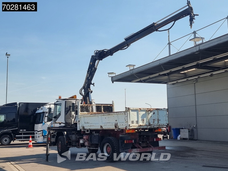 Iveco Trakker 310 4X4 Atlas 145.2-A2 Kran Crane 4x4 Big axle 6m3 3 sided tipper Euro 4 - Camión volquete, Camión grúa: foto 2 Iveco Trakker 310 4X4 Atlas 145.2-A2 Kran Crane 4x4 Big axle 6m3 3 sided tipper Euro 4 - Camión volquete, Camión grúa: foto 2