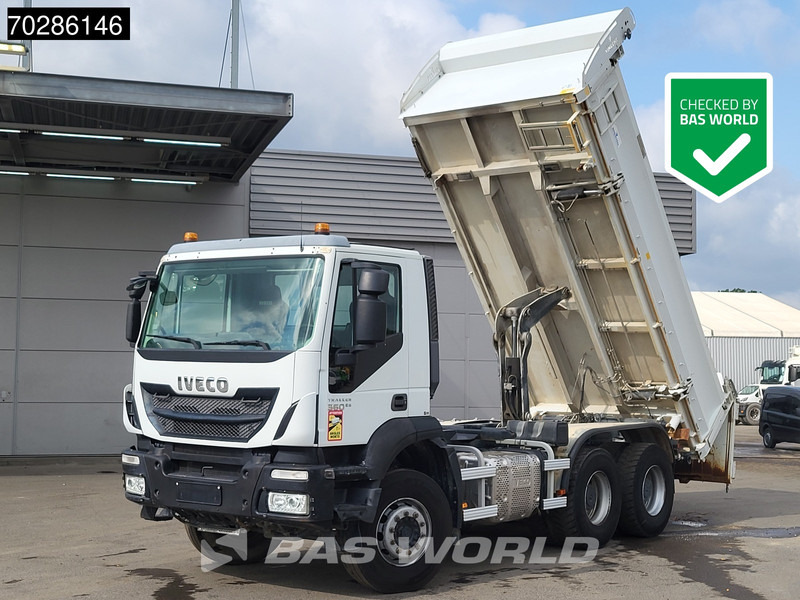 Iveco Trakker 360 6X4 10m3 2-Sided Tipper Steelsuspension Big-Axle Automatic Euro 6 - Camión volquete: foto 1 Iveco Trakker 360 6X4 10m3 2-Sided Tipper Steelsuspension Big-Axle Automatic Euro 6 - Camión volquete: foto 1