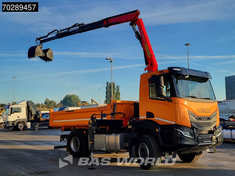 Iveco X-Way 400 4X2 New! Palfinger PK12.501 Crane 6m3 Meiller 3-SideTipper Navi ACC Euro 6 - Camión volquete, Camión grúa: foto 3 Iveco X-Way 400 4X2 New! Palfinger PK12.501 Crane 6m3 Meiller 3-SideTipper Navi ACC Euro 6 - Camión volquete, Camión grúa: foto 3