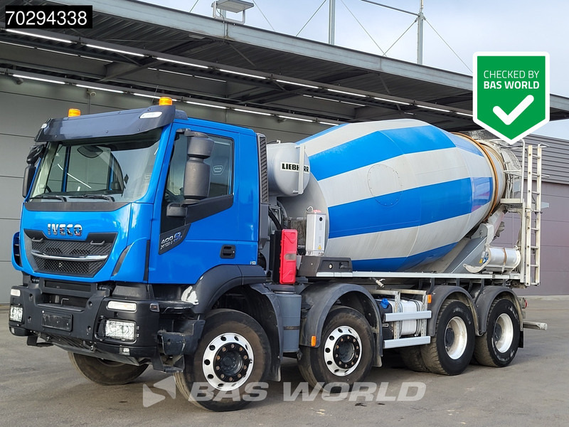 Iveco X-Way 400 X-Way 8X4 Liebherr 9m3 Big-Axle Steelsuspension Euro 6 - Camión hormigonera: foto 1 Iveco X-Way 400 X-Way 8X4 Liebherr 9m3 Big-Axle Steelsuspension Euro 6 - Camión hormigonera: foto 1