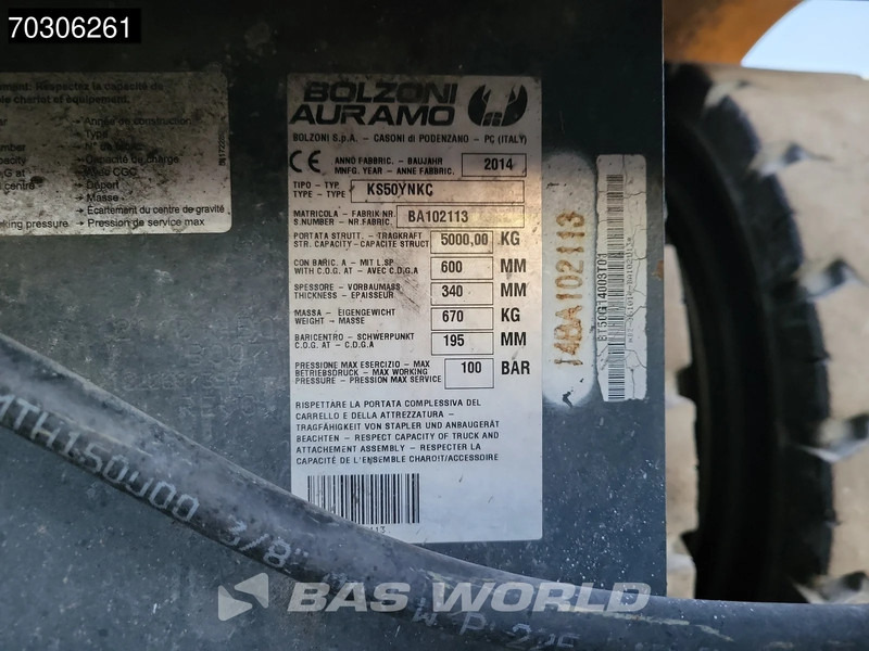 Carretilla elevadora diésel Jungheinrich DFG S50s Triplex - Freelift: foto 19