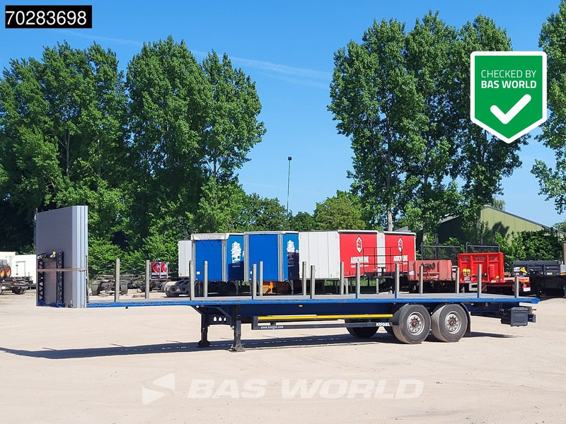 Kögel - Semirremolque plataforma/ Caja abierta: foto 1 Kögel - Semirremolque plataforma/ Caja abierta: foto 1