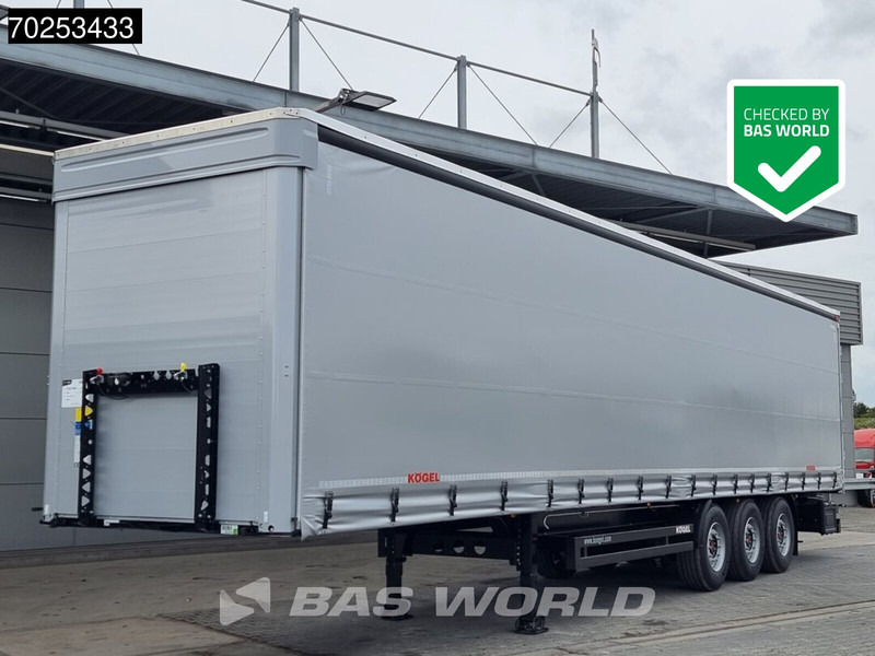 Kögel S24-1 3 axles NEW Hefdak Liftas - Semirremolque lona: foto 1 Kögel S24-1 3 axles NEW Hefdak Liftas - Semirremolque lona: foto 1