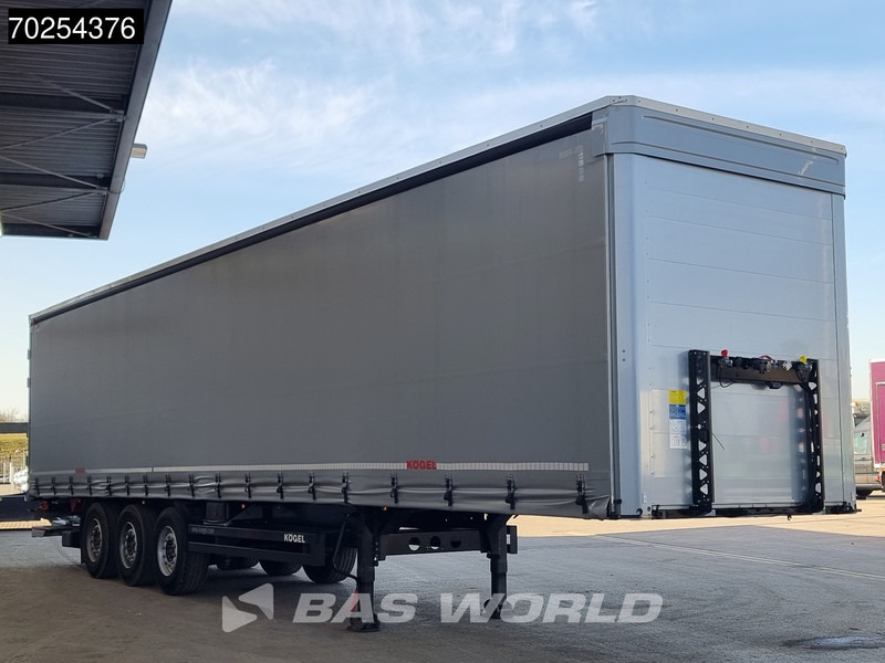 Kögel S24-1 3 axles Tailgate 2000kg NEW Liftachse Edscha LBW - Semirremolque lona: foto 5 Kögel S24-1 3 axles Tailgate 2000kg NEW Liftachse Edscha LBW - Semirremolque lona: foto 5