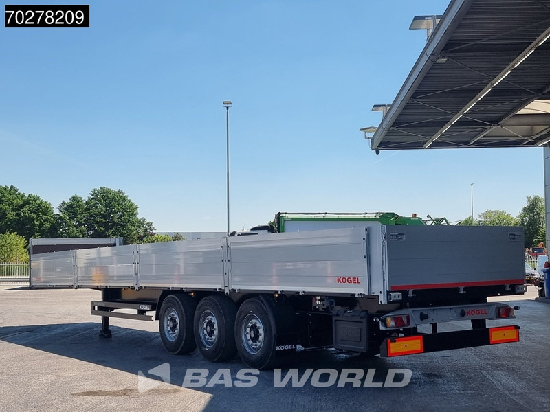 Kögel S24-1 OPEN Liftachse Bordwände - Semirremolque plataforma/ Caja abierta: foto 2 Kögel S24-1 OPEN Liftachse Bordwände - Semirremolque plataforma/ Caja abierta: foto 2