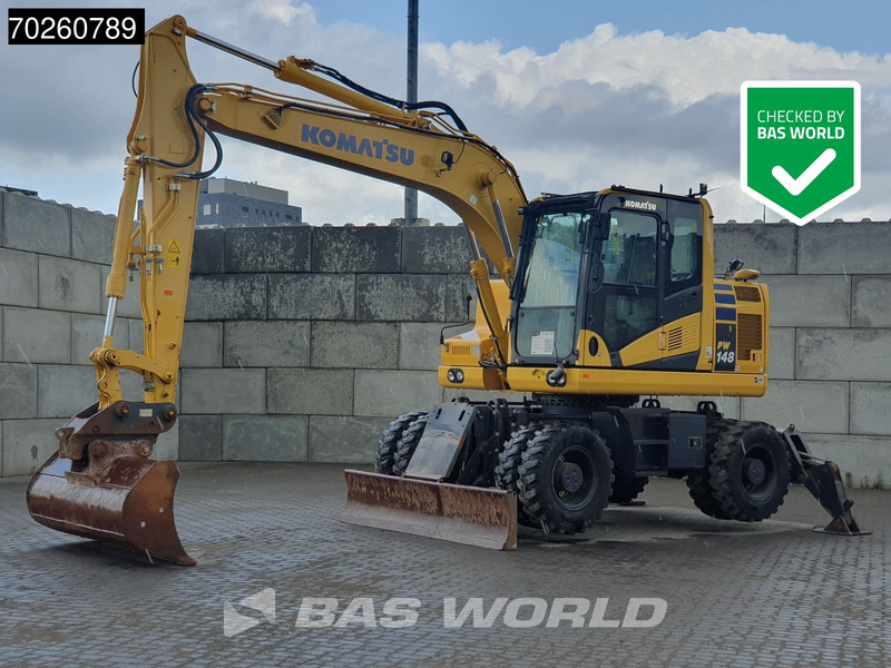 Komatsu PW148 -11 - Excavadora de ruedas: foto 1 Komatsu PW148 -11 - Excavadora de ruedas: foto 1