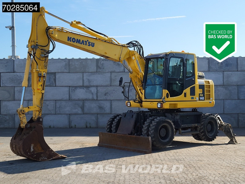 Komatsu PW148 -8 - Excavadora de ruedas: foto 1 Komatsu PW148 -8 - Excavadora de ruedas: foto 1
