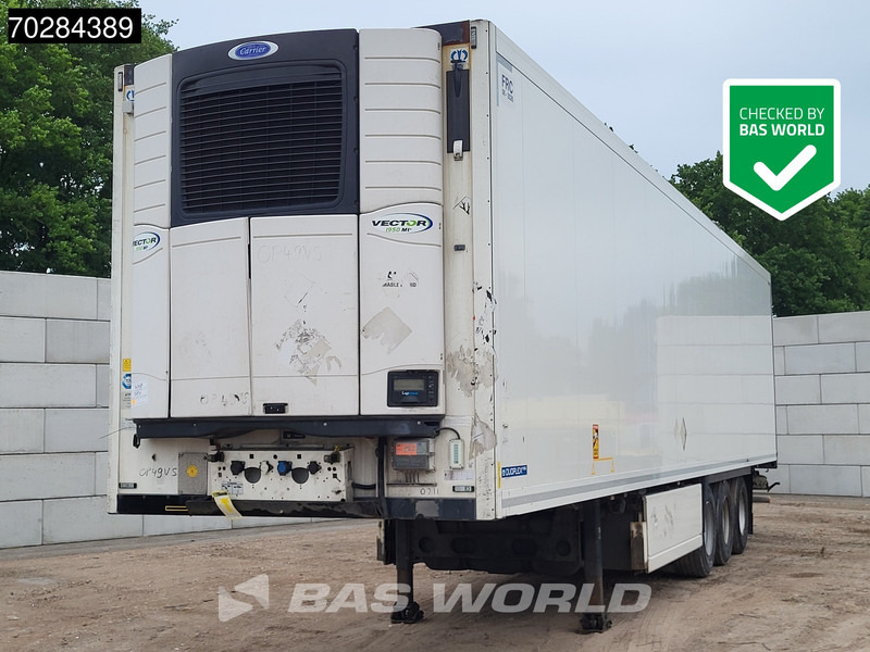 Krone Carrier Vector 1950Mt 3 axles Doppelverdampfer Doppelstock Blumenbreit Schiebewand - Semirremolque frigorífico: foto 1 Krone Carrier Vector 1950Mt 3 axles Doppelverdampfer Doppelstock Blumenbreit Schiebewand - Semirremolque frigorífico: foto 1
