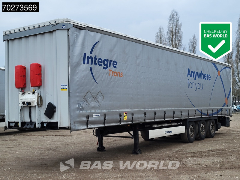 Krone SD 3 axles Edscha Anti-Vandalimus-Plane Alcoa's - Semirremolque lona: foto 1 Krone SD 3 axles Edscha Anti-Vandalimus-Plane Alcoa's - Semirremolque lona: foto 1