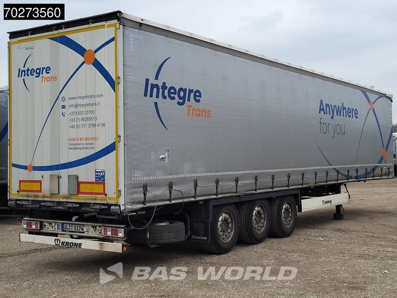 Krone SD 3 axles Edscha Anti-Vandalimus-Plane Alcoa's - Semirremolque lona: foto 5 Krone SD 3 axles Edscha Anti-Vandalimus-Plane Alcoa's - Semirremolque lona: foto 5
