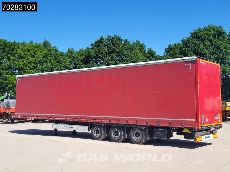 Krone SD 3 axles Liftachse Mega Hubdach - Semirremolque lona: foto 2 Krone SD 3 axles Liftachse Mega Hubdach - Semirremolque lona: foto 2