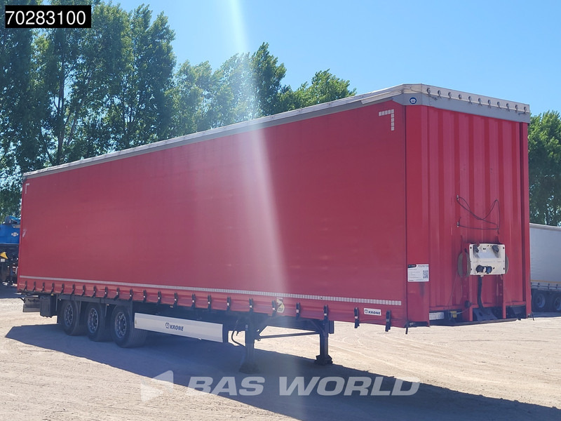 Krone SD 3 axles Liftachse Mega Hubdach - Semirremolque lona: foto 3 Krone SD 3 axles Liftachse Mega Hubdach - Semirremolque lona: foto 3