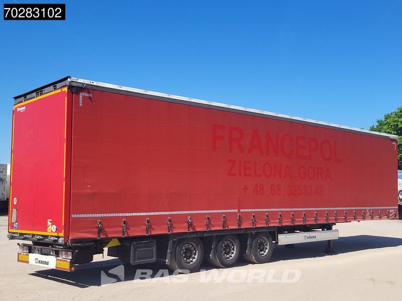 Krone SD 3 axles Liftachse Mega Hubdach - Semirremolque lona: foto 5 Krone SD 3 axles Liftachse Mega Hubdach - Semirremolque lona: foto 5