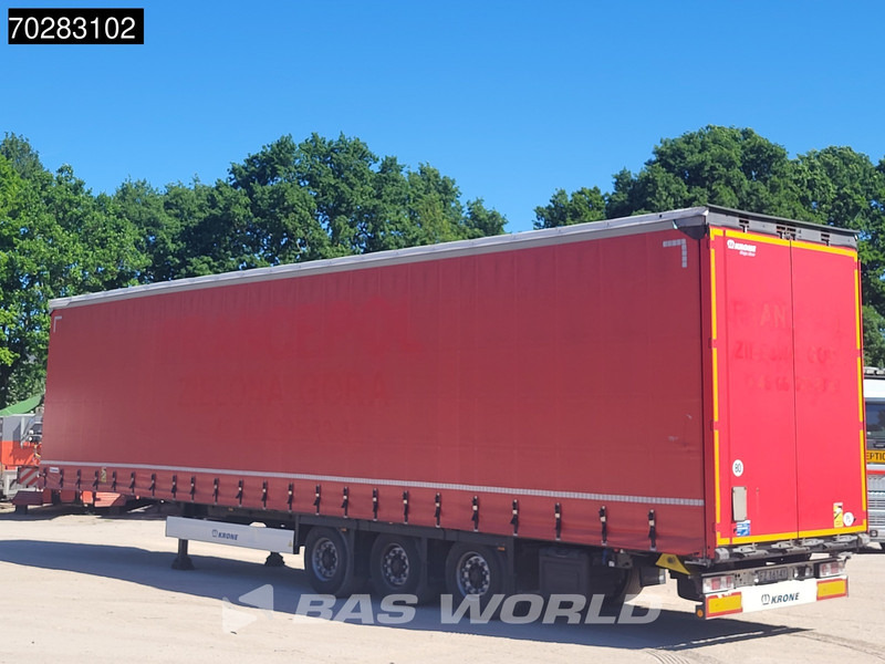 Krone SD 3 axles Liftachse Mega Hubdach - Semirremolque lona: foto 2 Krone SD 3 axles Liftachse Mega Hubdach - Semirremolque lona: foto 2