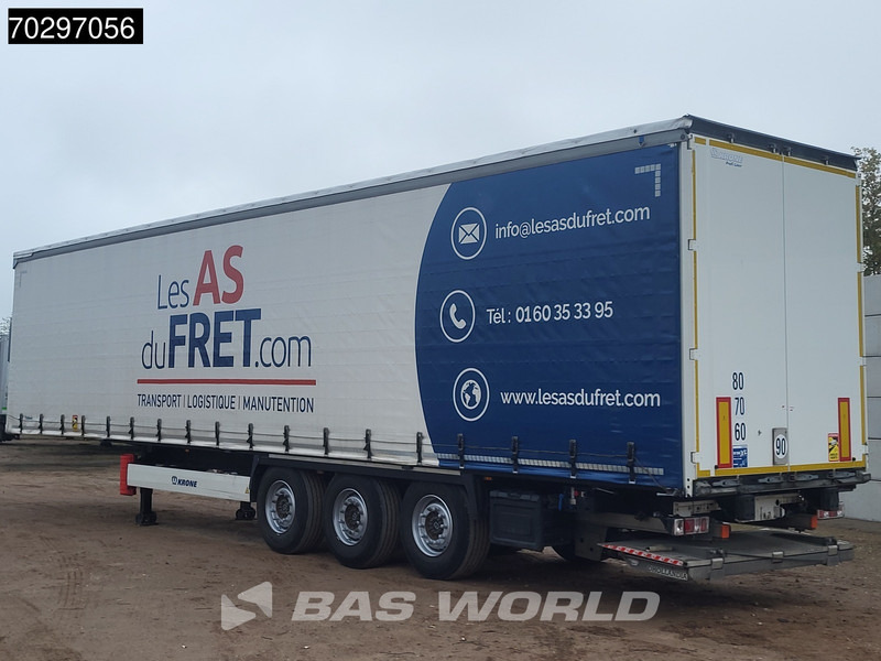 Krone SD Tailgate Lift Axle Sliding Roof - Semirremolque lona: foto 2 Krone SD Tailgate Lift Axle Sliding Roof - Semirremolque lona: foto 2
